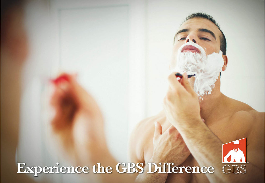 G.B.S Razor Safety Curved Stainless Steel Stand Base and Polished Steel to Protect and Dry Razor, Straight Razor