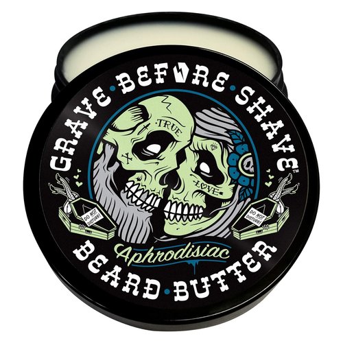 Grave Before Shave Beard Conditioning Butter - Leather & Cedarwood Scent | 4 oz. Size