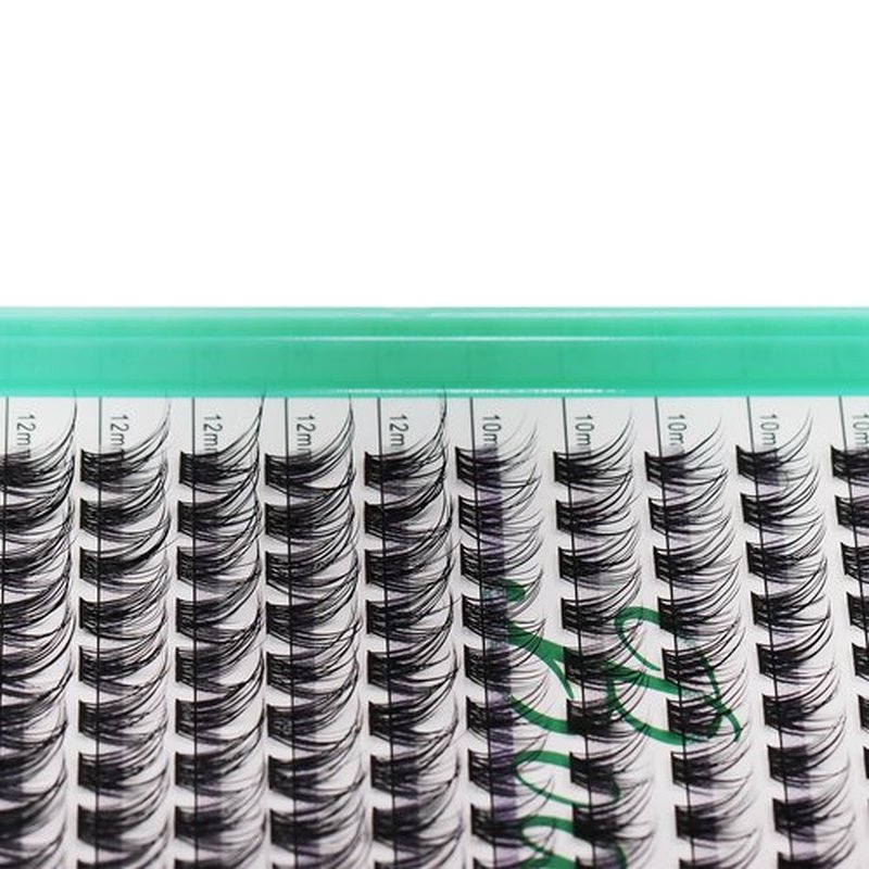 Bodermincer 308pcs XXXL Tray D Curl Cluster Lashes 10-12-14-16mm Mixed Length DIY Eyelashes Extension at Home (10-12-14-16mm Mixed)