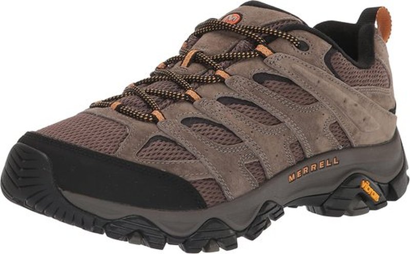 Merrell Men's Moab 3 Hiking Shoe - Durable Comfort for All-Terrain Adventures | Size 10, Grey