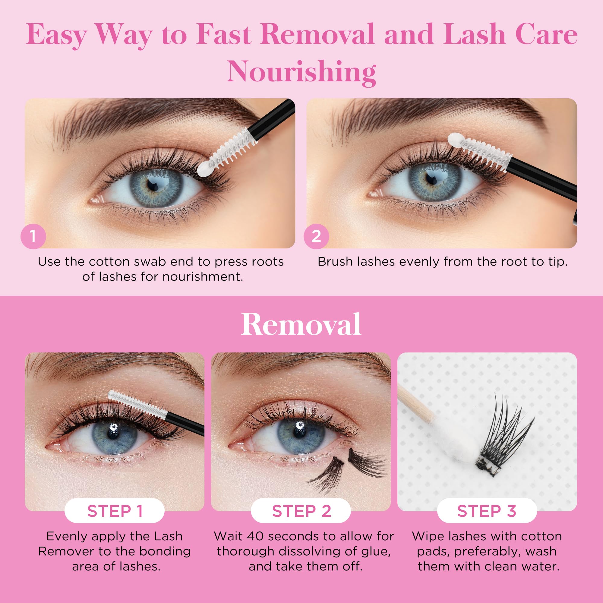 BEPHOLAN Eyelash Glue Remover，Makeup remover oil
