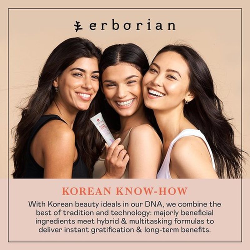 Erborian - Glow Cream - Illuminating Daily Face Cream for Radiant, Dewy Skin | Radiance Boosting Primer