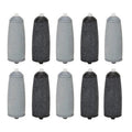 Replacement Roller Head,Electric Foot Grinder Replacement Head,5pcs Coarse and 5pcs Fine Refill Heads,Foot File Accessory for Callus Remover(Black, Grey)