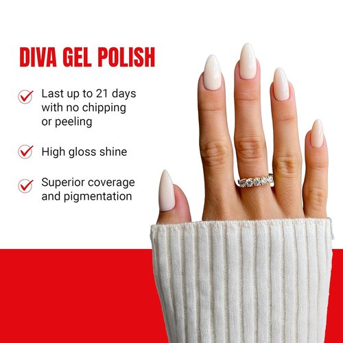DND Gel Polish Set - Coquette Collection | UV/LED Gel & Air Dry Nail Lacquer Duo, 078 Rose Nude, 0.5 Fl Oz