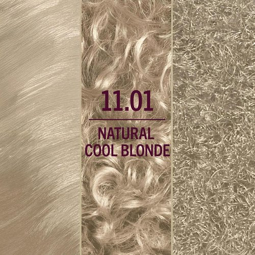 Schwarzkopf Keratin Blonde Hair Dye - 11.01 High Lift Natural Cool Blonde | Professional Permanent Color with Bond Enforcing System