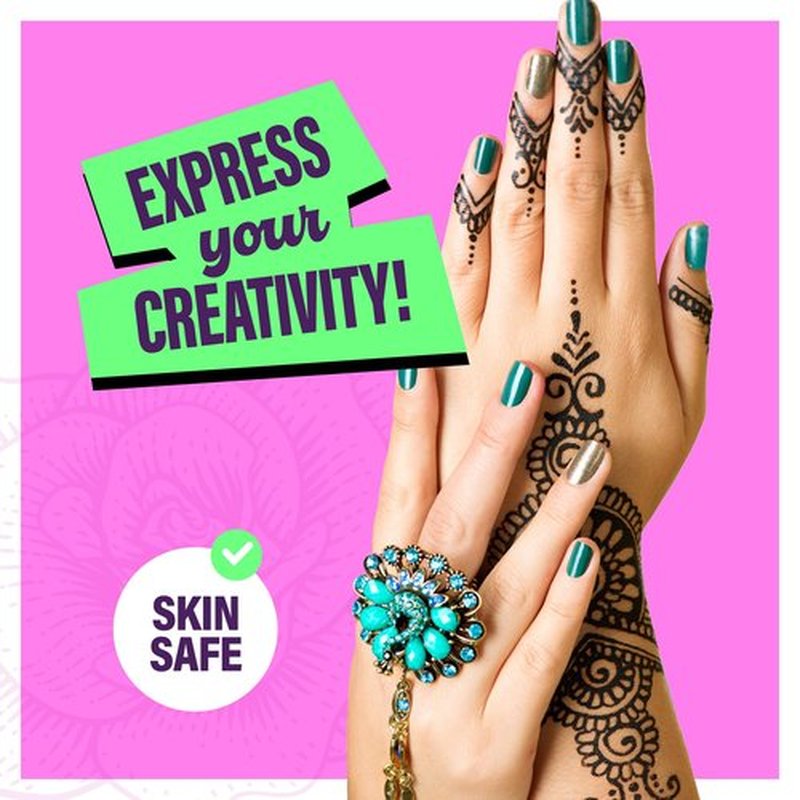 Pretty Me Temporary Tattoos Markers - Henna Body Tattoo Kit for Girls & Adults - Skin Pens for Teen Girl Gifts Trendy Stuff - 12 + Year Old - Cool Birthday Gift Ideas Teens 12 13 14 15 16 17 18 Tween