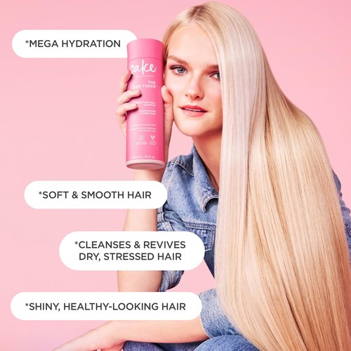 Cake Beauty Moisturizing Shampoo, The Care Taker – Hydrates and Replenishes Dry Hair – With Coconut Water, Hyaluronic Acid & Shea Butter - For All Hair Types - 10 Fl Oz / 295 ml