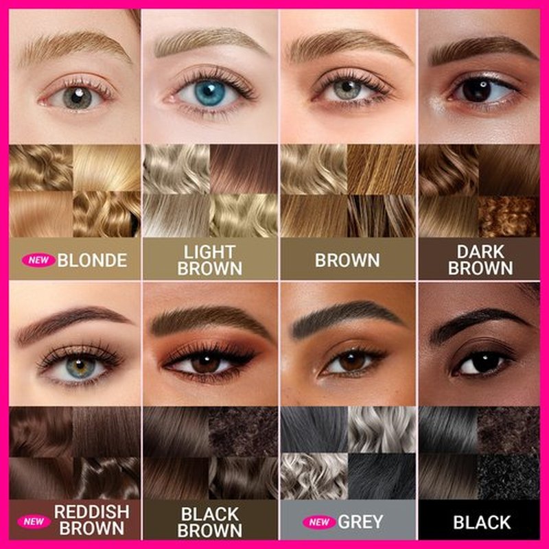 iMethod Curved Eyebrow Pen - Eyebrow Pencil, Brow Pencil 2-in-1 Dual-Ended Microblading Eyebrow Pen with Curved Tip and Precise Brush-Tip for Natural Hair-Like Brows, Last All-Day, Dark Brown