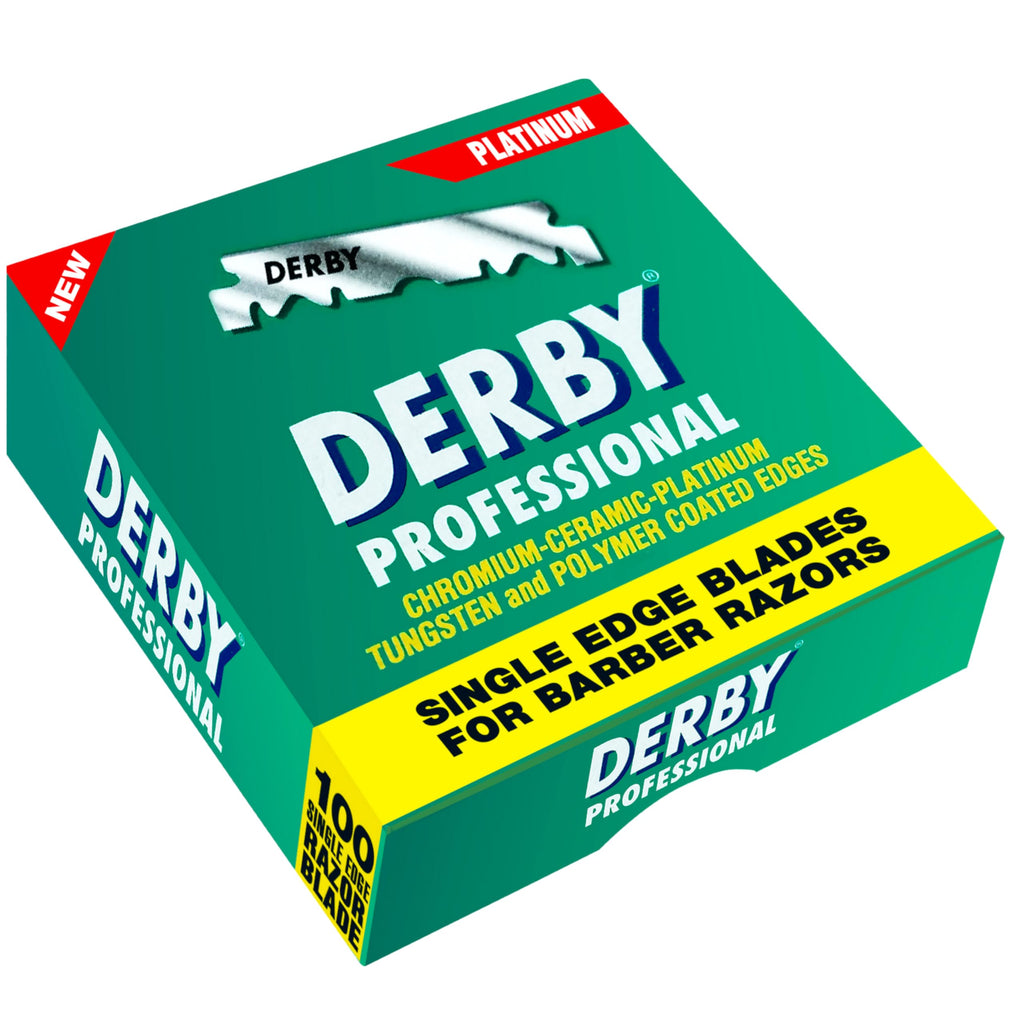 5000 "Derby Professional" Single Edge Razor Blades for straight razor