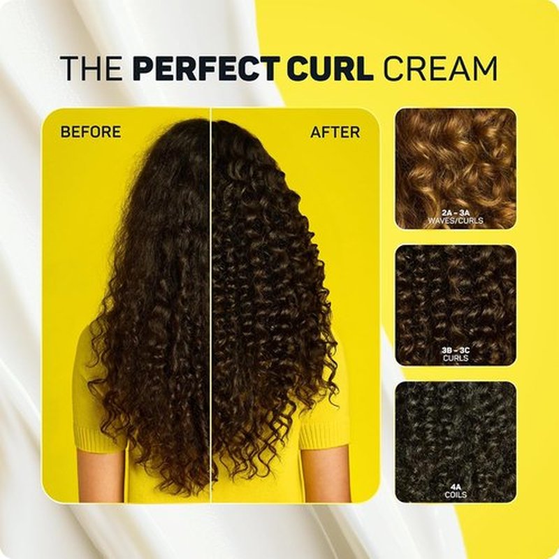 Marc Anthony Curl Cream - Defines & Softens Curly/Wavy Hair with Shea Butter & Oils | Set of 2