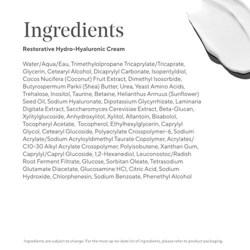 Murad Restorative Hydro-Hyaluronic Face Cream - Moisture-Boosting Formula with Hyaluronic Acid & Shea Butter - 1.7 Fl Oz