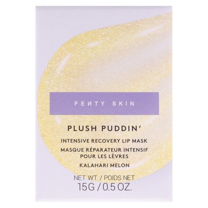 Plush Puddin Intensive Recovery Lip Mask - Kalahari Melon by Fenty Beauty for Women - 0.5 oz Lip Mask