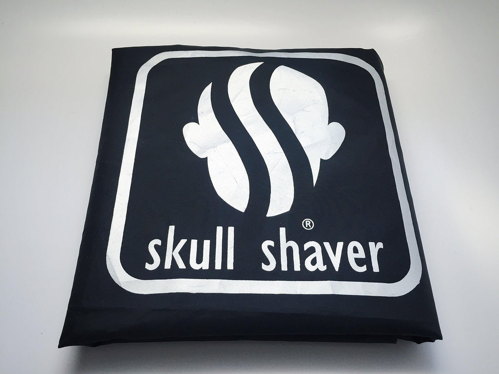 Skull Shaver Barber Hair Cutting Cape