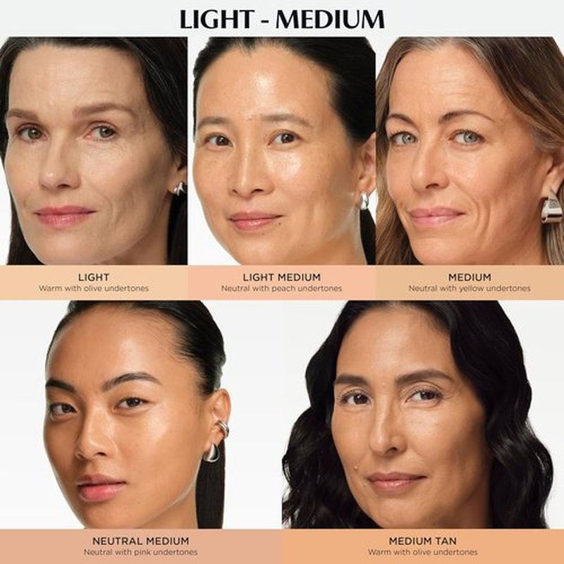 IT Cosmetics CC+ Nude Glow Foundation - Medium Coverage with SPF 40, 2% Niacinamide & Hyaluronic Acid - 1.08 fl oz