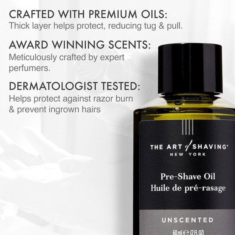 Art of Shaving Pre-Shave Beard Oil - Nourishing Formula for Smooth Shaving | 1.0 oz