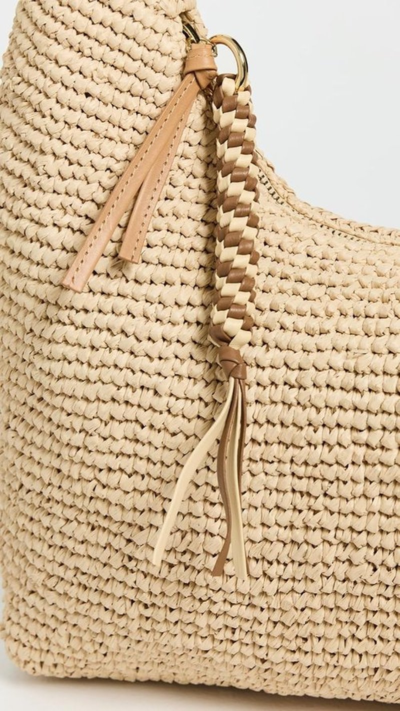Loeffler Randall Willow Woven Hobo Bag - Stylish & Spacious Handbag for Everyday Use