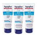 Aquaphor Baby Diaper Rash Cream - 3-in-1 Relief for Diaper Rash | 3.5 Oz Tube (Pack of 3)