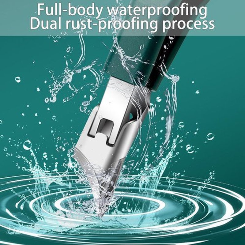 Eagle Beak Beveled Nail Clippers,3-Piece Set of Upgrade Stainless Steel Wide Jaw Opening Anti-Splash Nail Clipper,Wide Jaw Opening Anti-Splash Slanted for Ingrown & Thick Toenails for Men Women