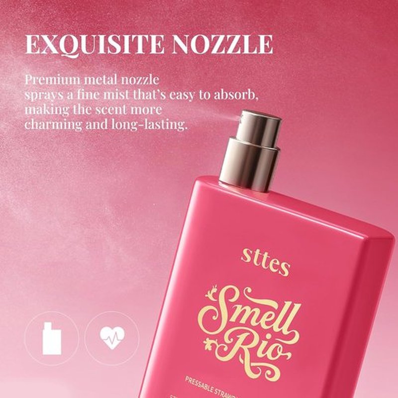 Sttes Smell Rio Perfume - Long-Lasting Hair Perfume for Women | Strawberry, Candy & Vanilla 100ml