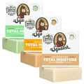 Dr. Squatch Total Moisture Natural Men’s Bar Soap – Non-Drying 2-in-1 Face + Body Soap Bar – Plant-Based Ingredients, Created for All Skin Types – Gifts for Men – 5oz (3-Pack)