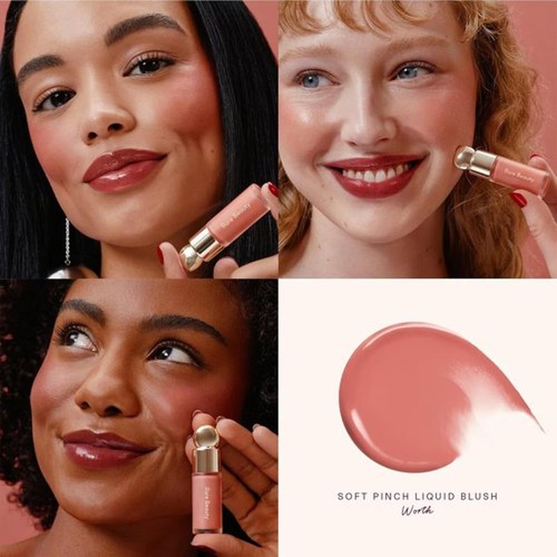 Rare Beauty Soft Pinch Cheek & Lip Trio - Mini Matte Blush & Tinted Lip Oil Set