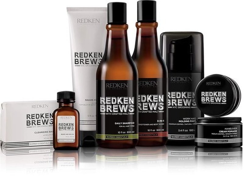 Redken Brews Cleanse Bar & After Shave Balm Bundle - Perfect Grooming Essentials for Men