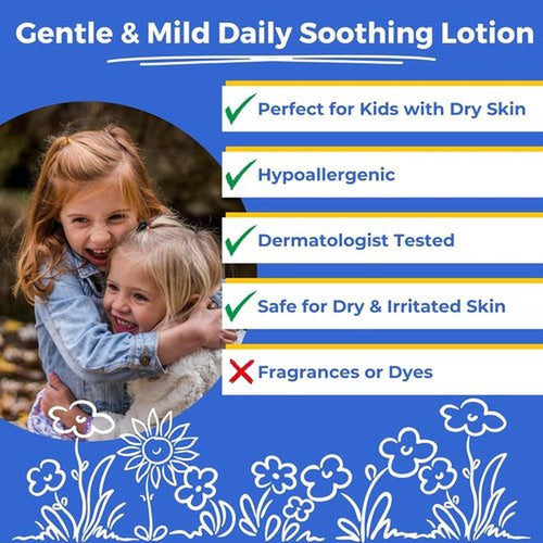 **Skiennix Kids Lotion - Natural Moisturizer for Daily Use - Gentle, Non-Toxic & Hypoallergenic Formula**