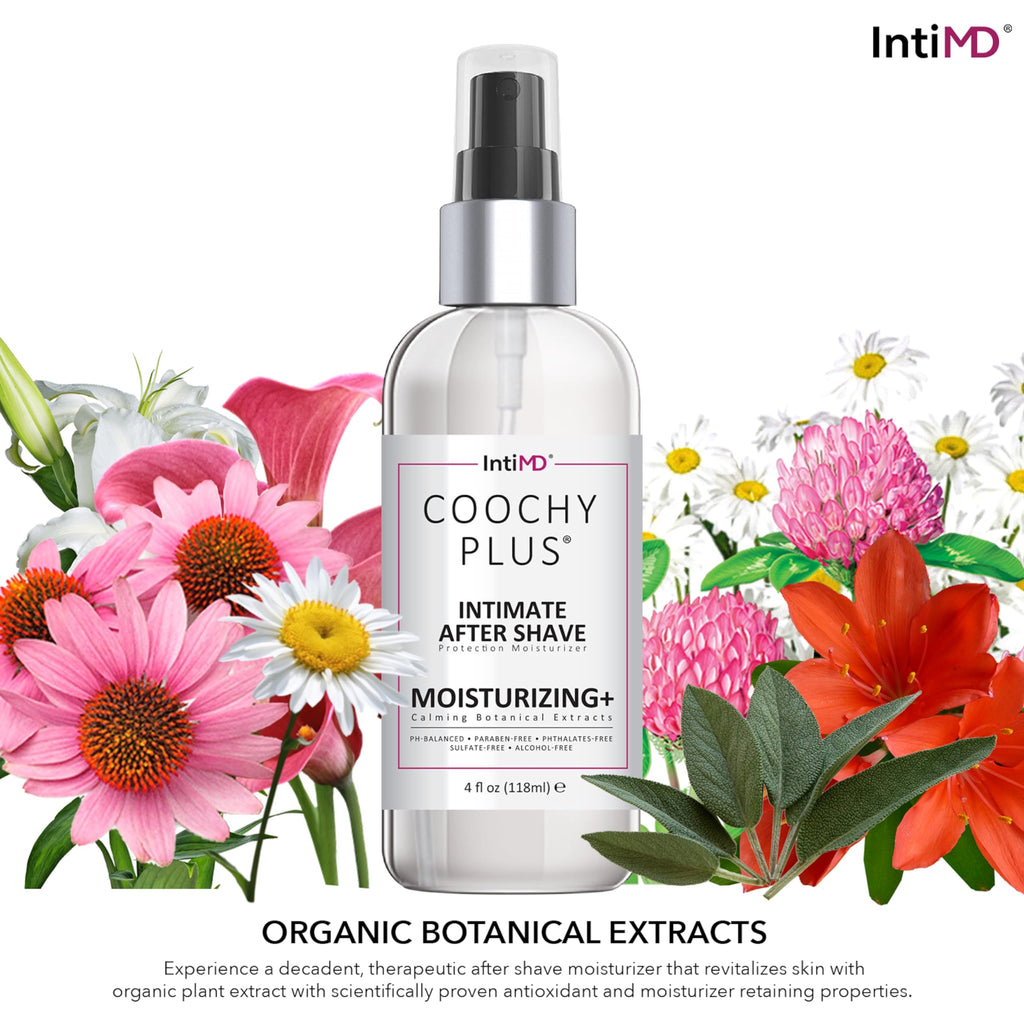 Coochy Plus HydroLock MOISTURIZING+ 3-Steps Kit Intimate Shave Gift Set: NOURIA Pre-Shave Elixir Oil + Coochy Plus Shave Cream Sweet Bliss + Coochy Plus After Shave Protection Mist