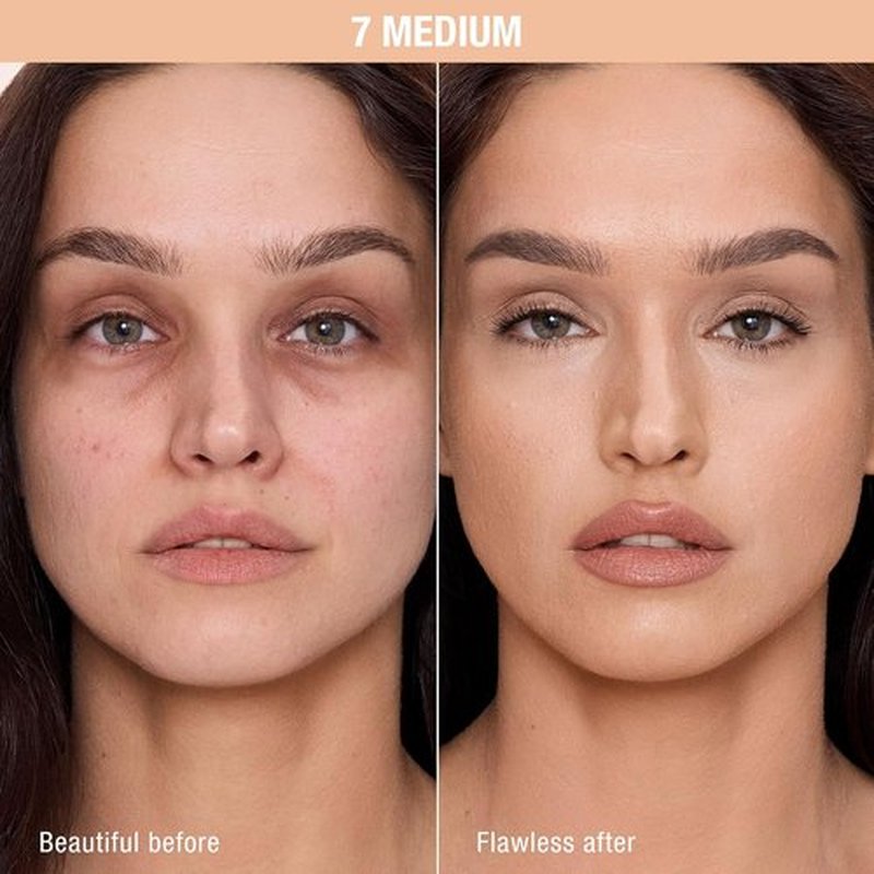 Charlotte Tilbury AIRbrush Flawless Blur Concealer - Longwear, Hydrating & Crease-Proof Coverage for Dark Circles & Blemishes