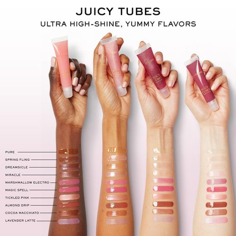 Lancôme Juicy Tubes Lip Gloss – Ultra-Shiny Finish, for Hydrating Shine & Juicy Lips - 19 COCOA MACCHIATO