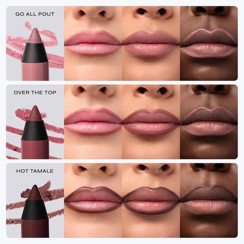 Milani Keep It Full Plumping Lip Liner - Long-Lasting Creamy Pencil for Fuller Lips - Vegan & Cruelty-Free, 8-Hour Wear