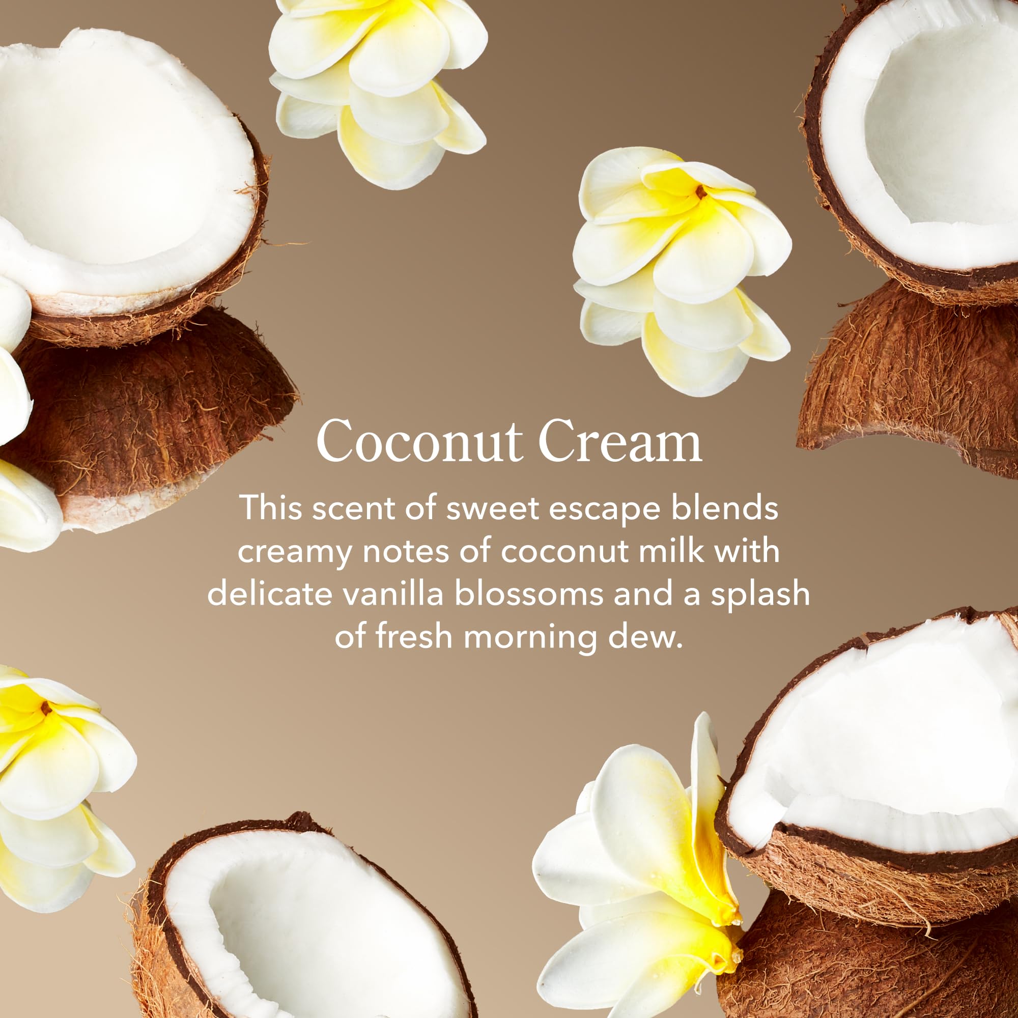 Beekman 1802 Coconut Cream 3-Piece Body Care Set – Goat Milk Skincare Gift Set with Bar Soap, Whipped Body Cream & Hydrating Body Mist – Travel Size Body Care Kit
