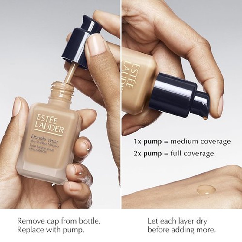 Estée Lauder Double Wear Foundation Makeup Pump - Long-Lasting, Reusable Formula