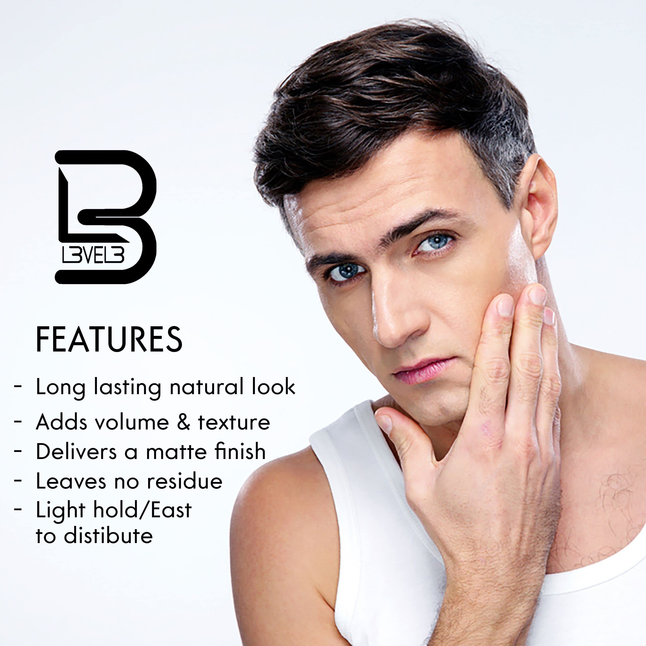 L3 Level 3 After Shave Spray Cologne - Softens Skin - Refreshes and Relieves Face and Skin - Styling Powder Included (Midnight)