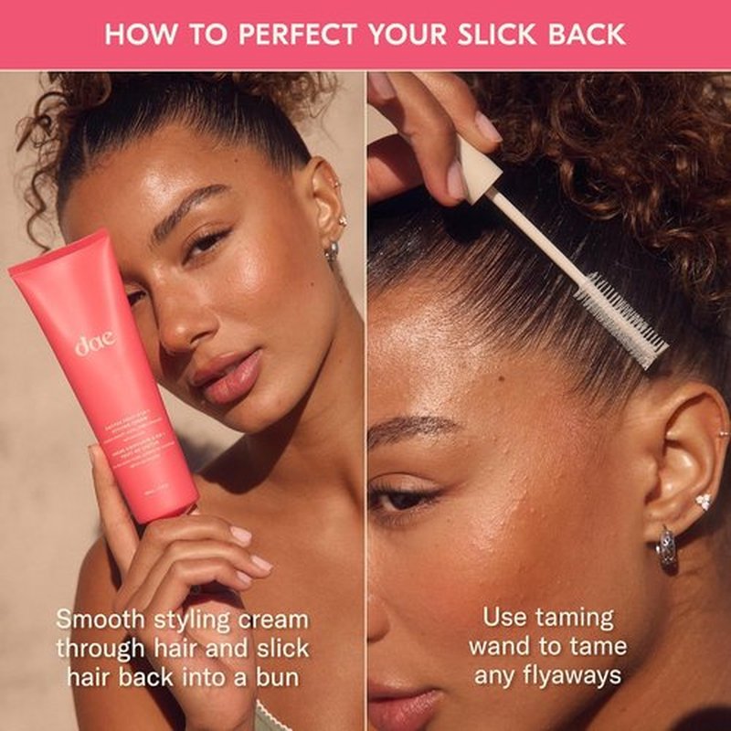 DAE Cactus Fruit 3-In-1 Styling Cream & Taming Wand - Smooth Frizz, Tame Flyaways (0.6 oz.)
