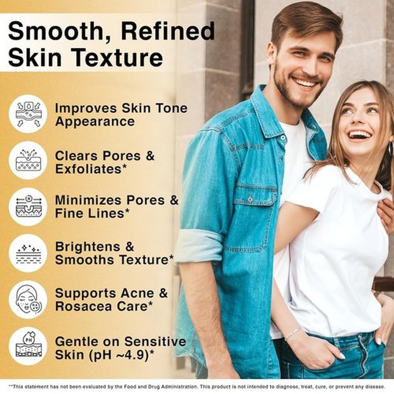 Foundation Skincare Azelaic Acid Face Treatment 14% - Dermatologist-Approved for Blemish-Prone Skin, Smooth Texture & Even Tone (1 Fl Oz)