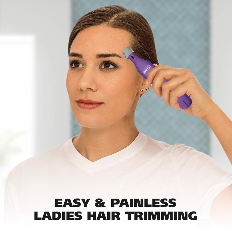 Wahl Pure Confidence Rechargeable Electric Trimmer & Shaver - Smooth Shaving for Face, Underarms & Bikini Areas | Model 9865-100