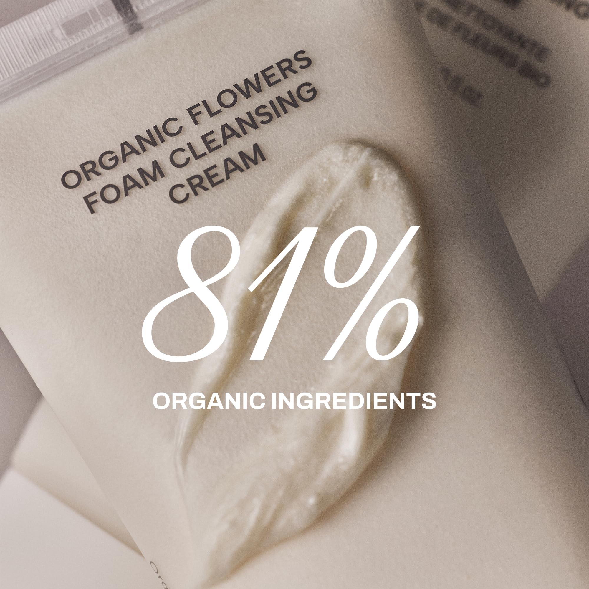 Whamisa Organic Flowers Foam Cleansing Cream, Foaming Face Wash, Skin-Comfort Formula for Gentle Wash, Rich Bubble Pore Care, Fermented Complex, 3 Day Aging, Hydrating, Korean Skin Care (150ml)