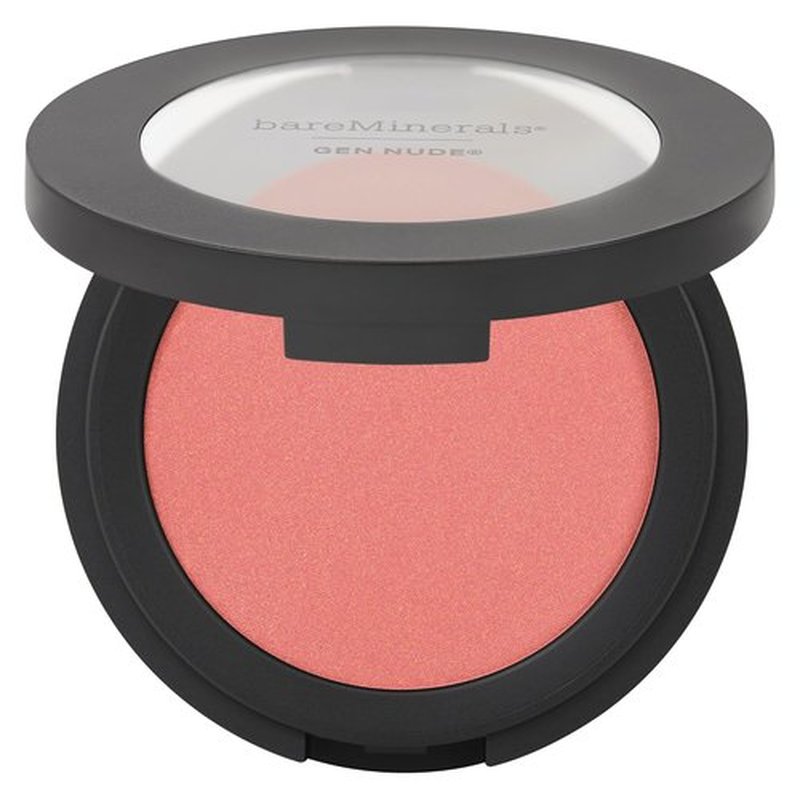bareMinerals Gen Nude Powder Blush - Mineral-Based, Talc-Free Blush for All-Day Wear & Buildable Coverage