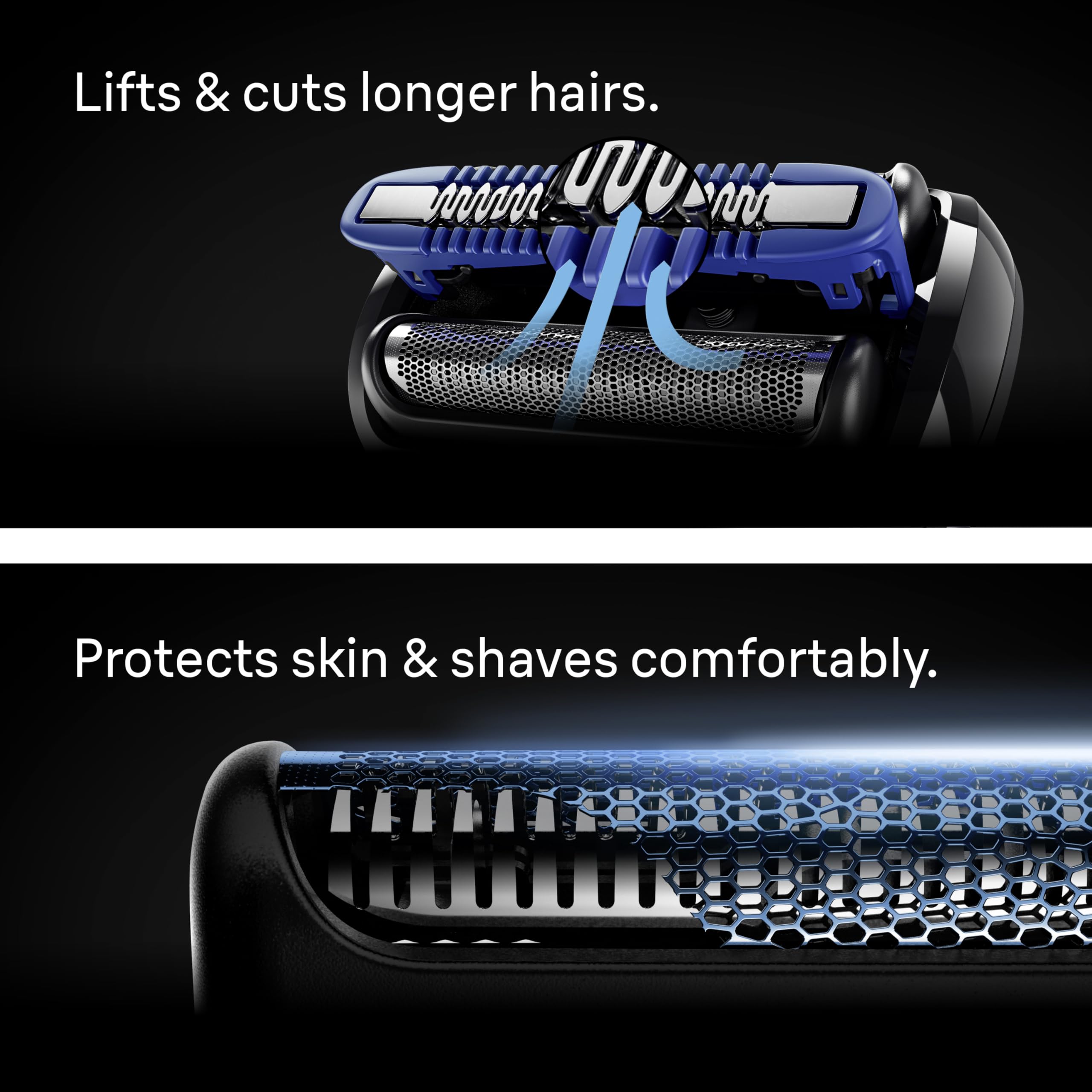 Braun Electric Shaver for Men, Series 7 7120s, Wet & Dry Shave, Turbo & Gentle Shaving Modes, Waterproof Foil Shaver, with Precision Trimmer, Space Grey