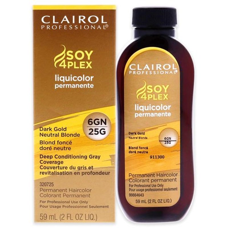 Clairol Professional Permanent Liquicolor - Medium to Dark Blonde Hair Color | 100% Gray Coverage