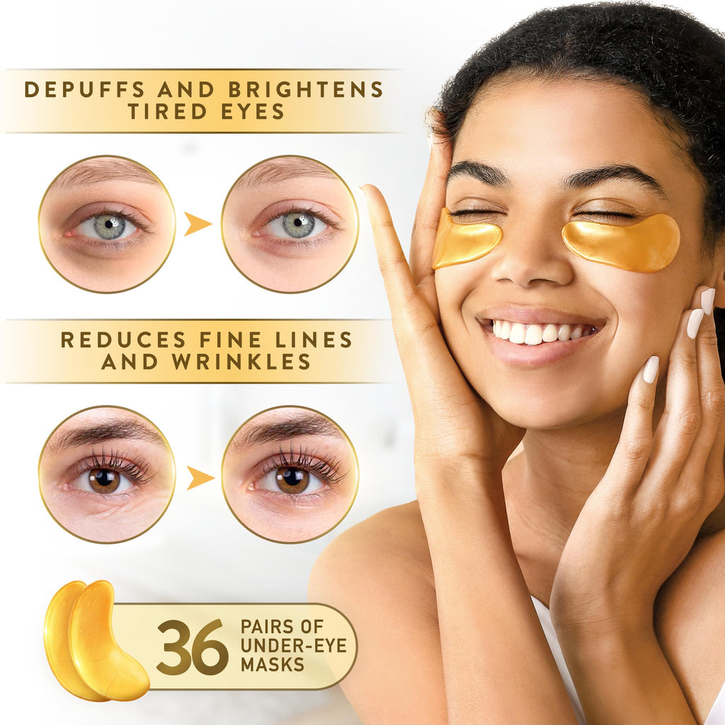 Under Eye Patches & Foot Peel Mask Bundle