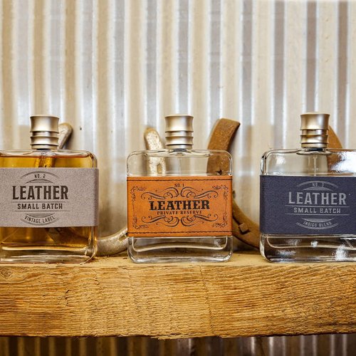 Tru Western Leather Men's Cologne - Woodsy & Leathery Scent, 3.4 fl oz (100 ml)