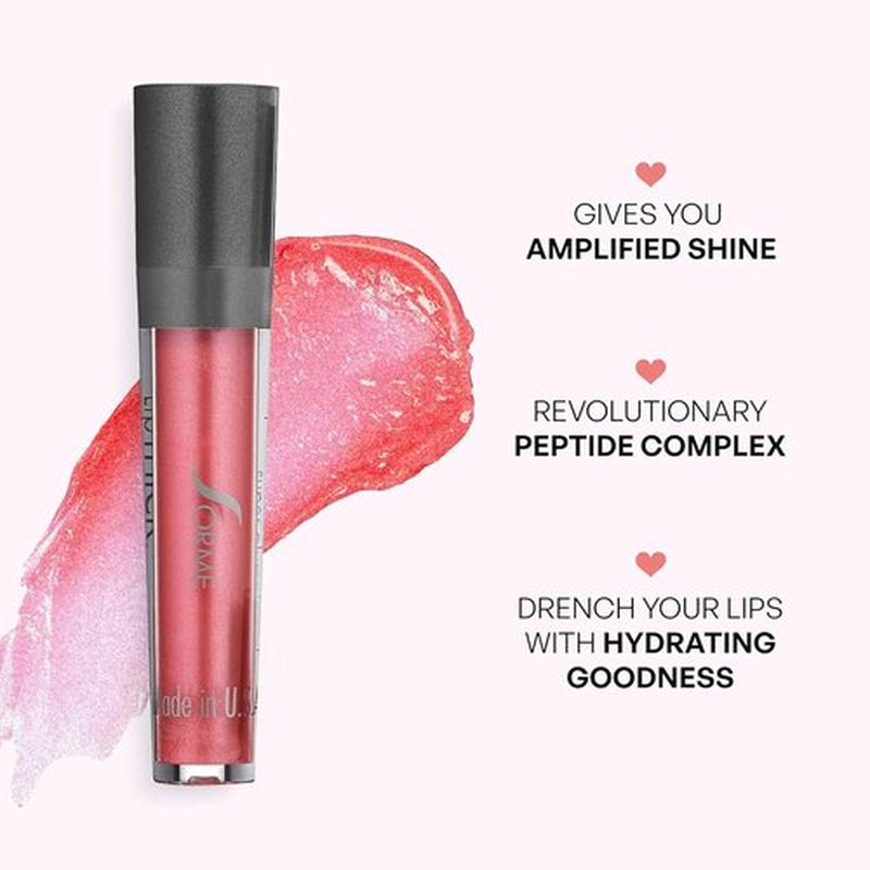 Sorme' Lip Thick Plumping Gloss - Bloom | Enhance Volume & Shine for Luscious Lips