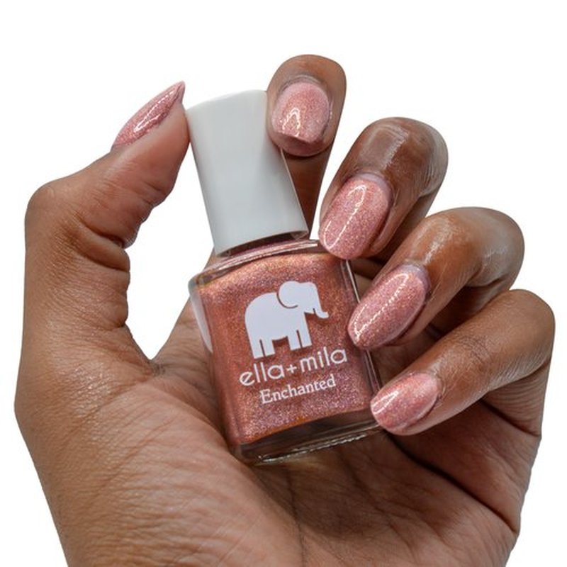 ella+mila Professional, Quick Dry, Long-Lasting & Chip-Resistant Red Nail Polishes (Oasis - 0.45 fl oz)