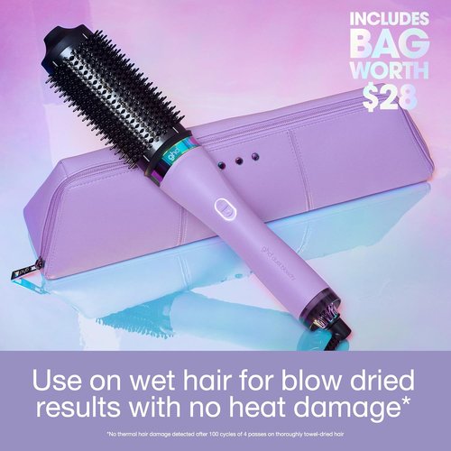 GHD Duet Blowdry Hair Dryer Brush - Achieve 3X Volume & 50% More Shine | No Heat Damage, Long-Lasting Results