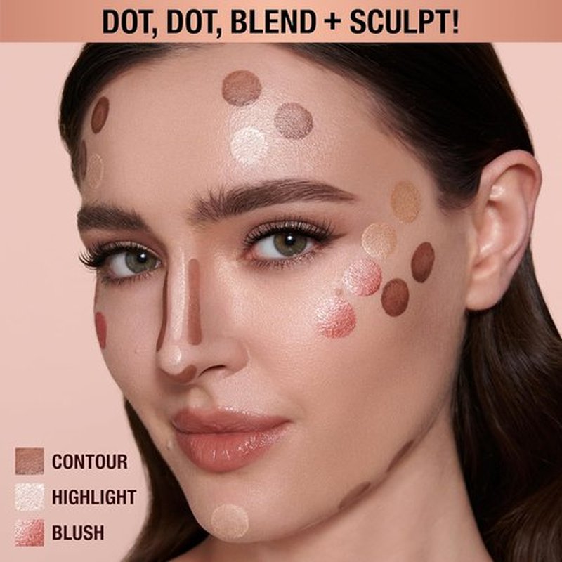 Charlotte Tilbury Beauty Light Wand Liquid Highlighter - Soft-Focus Blush for Radiant Cheeks | Pearlescent Finish