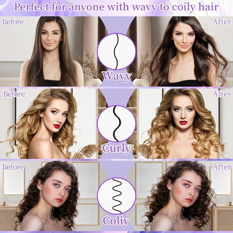 AFDD 6-Inch Large Diffuser Attachment for Shark FlexStyle, Bigger Hair Diffuser Compatible with Shark Flex Style Attachment, Fast Drying Frizz-Control Curl Enhancer for Wavy, Curly, and Coily Hair