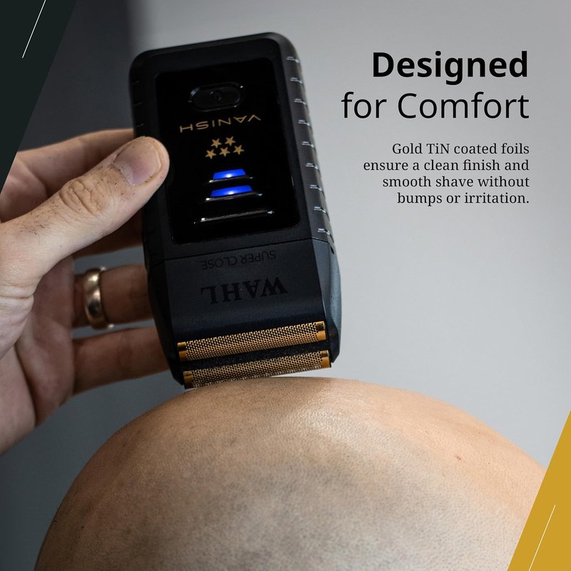 Wahl Professional 5 Star Vanish Shaver - Cordless, Ergonomic Design with 100+ Minute Runtime