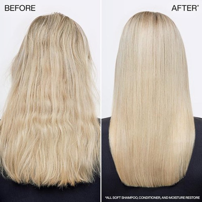 Redken All Soft Shampoo & Conditioner Set - Intense Softness & Shine for Dry Hair, 10.1 Fl Oz